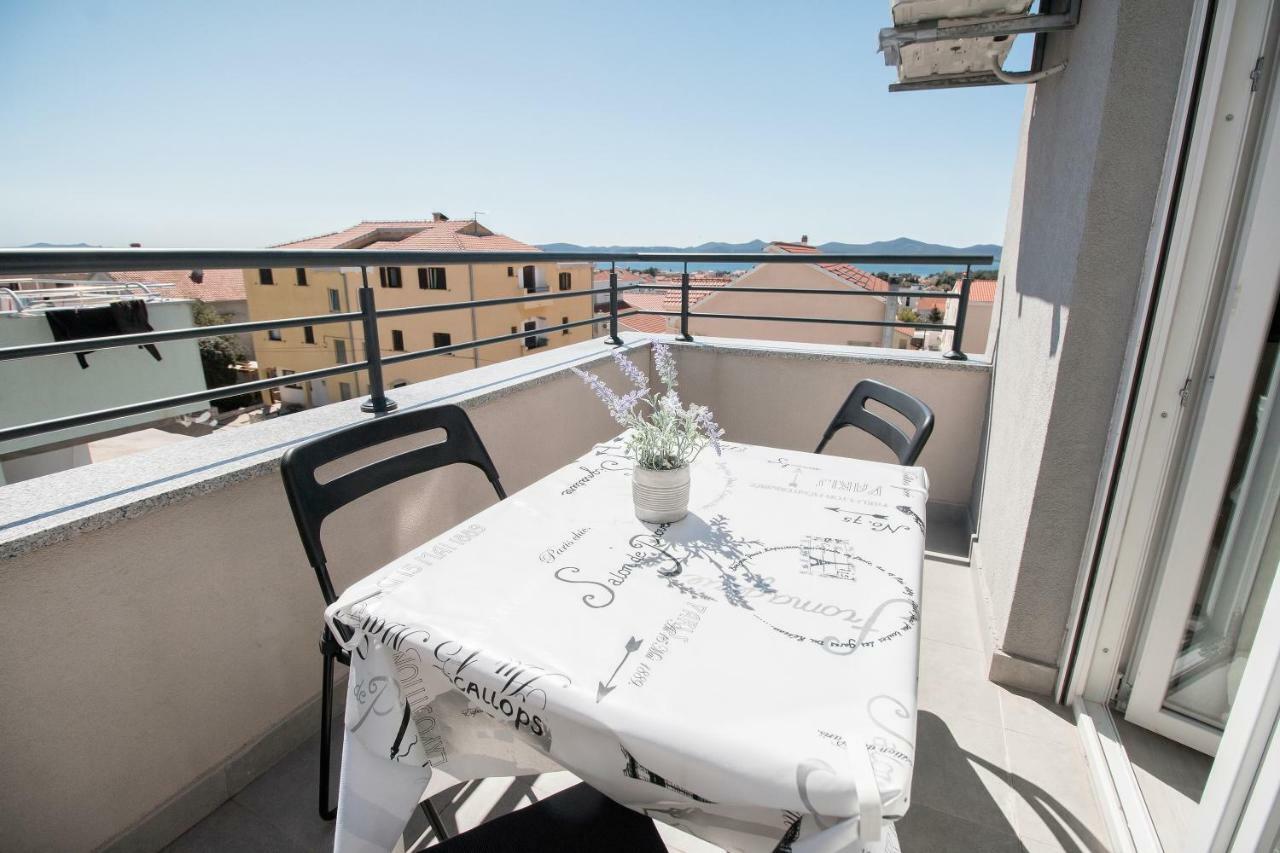 זאדאר Apartment Hera With Balcony And Free Parking מראה חיצוני תמונה