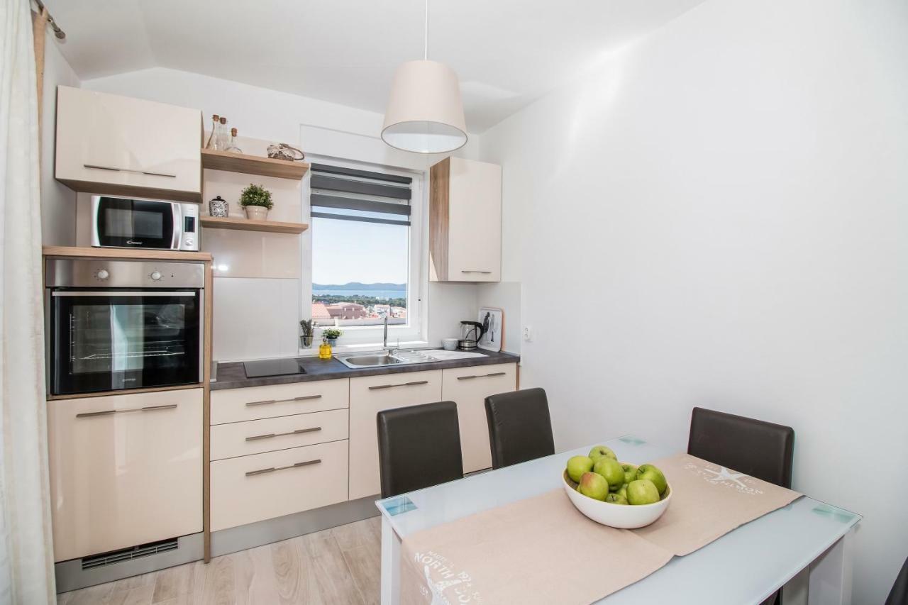 זאדאר Apartment Hera With Balcony And Free Parking מראה חיצוני תמונה
